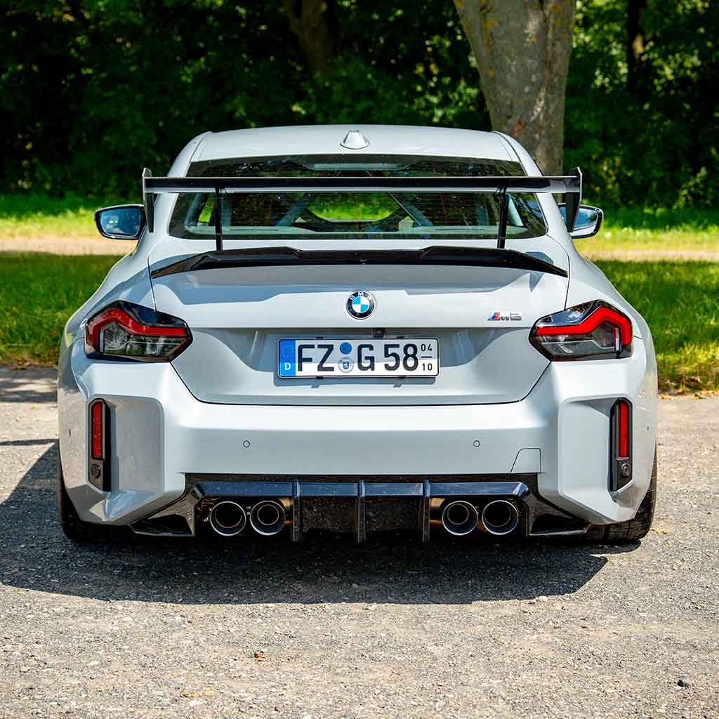 Motorsport Carbon Heckspoiler Heckflügel Flügel passend für fast alle BMW Modelle INKLUSIVE TEILEGUTACHTEN!