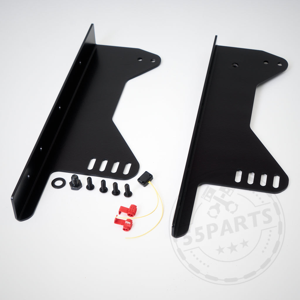 Rüsten Sie Ihren Toyota Yaris GR mit dem exklusiven Stahl-Seitenadapter für Originalschienen auf. Passgenaue Recaro Pole Position-Sitze – inklusive schwarzer Metallhalterungen, Schrauben, Unterlegscheiben, Verbindern und Kabel. Ideal für ein besseres Fahrgefühl.